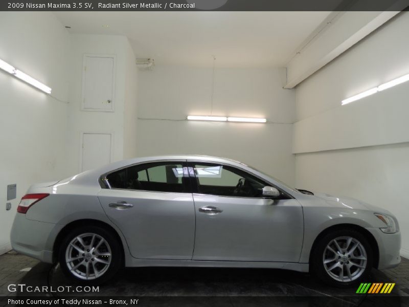 Radiant Silver Metallic / Charcoal 2009 Nissan Maxima 3.5 SV