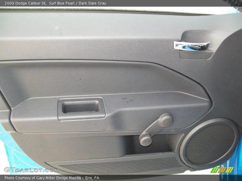 Surf Blue Pearl / Dark Slate Gray 2009 Dodge Caliber SE