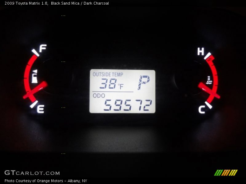 Black Sand Mica / Dark Charcoal 2009 Toyota Matrix 1.8