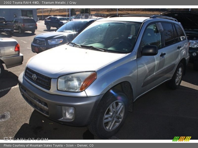 Titanium Metallic / Gray 2002 Toyota RAV4 4WD