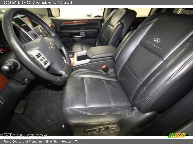  2008 QX 56 Charcoal Interior
