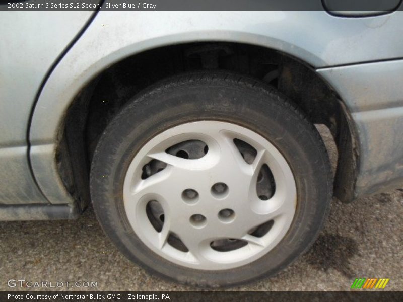 Silver Blue / Gray 2002 Saturn S Series SL2 Sedan