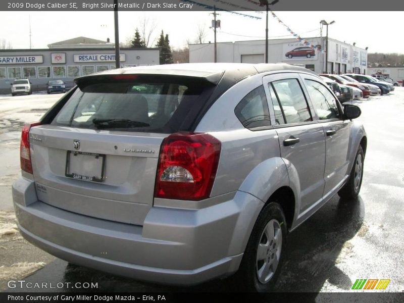 Bright Silver Metallic / Dark Slate Gray 2009 Dodge Caliber SE