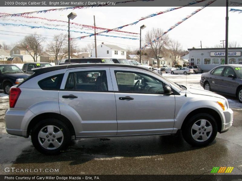 Bright Silver Metallic / Dark Slate Gray 2009 Dodge Caliber SE