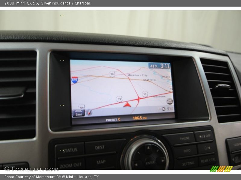 Silver Indulgence / Charcoal 2008 Infiniti QX 56