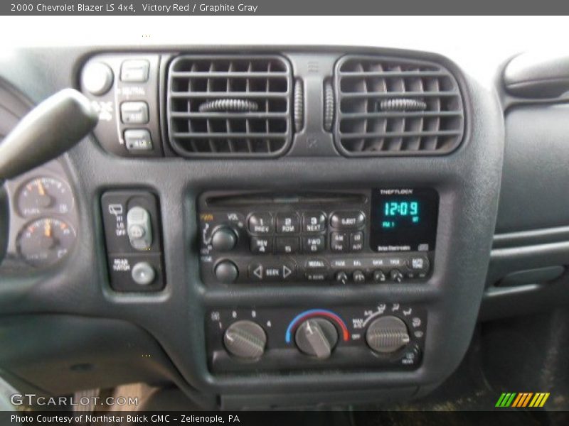Victory Red / Graphite Gray 2000 Chevrolet Blazer LS 4x4