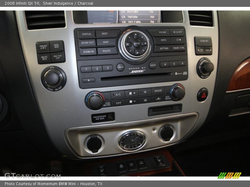 Controls of 2008 QX 56