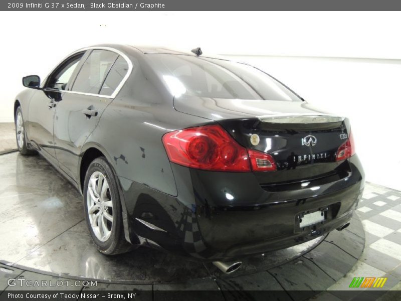 Black Obsidian / Graphite 2009 Infiniti G 37 x Sedan