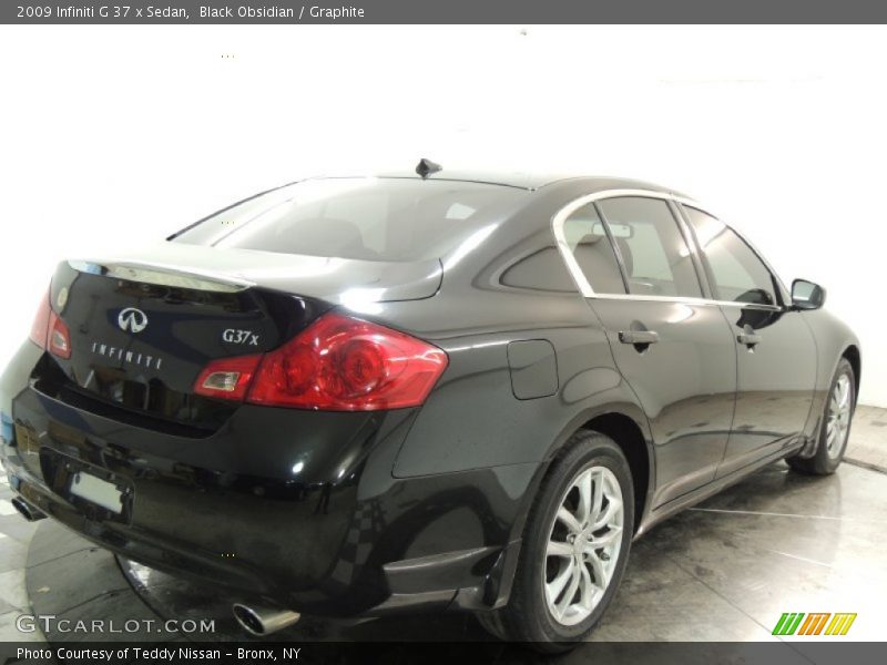 Black Obsidian / Graphite 2009 Infiniti G 37 x Sedan