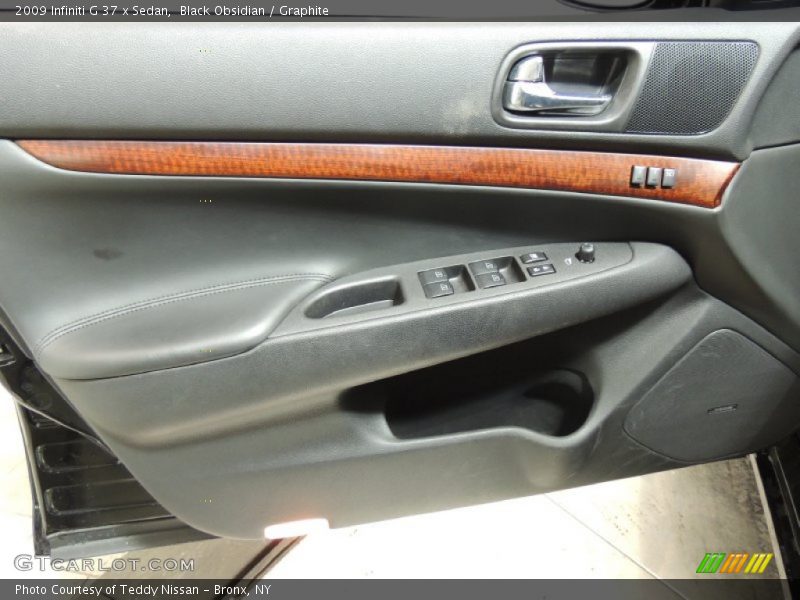Black Obsidian / Graphite 2009 Infiniti G 37 x Sedan