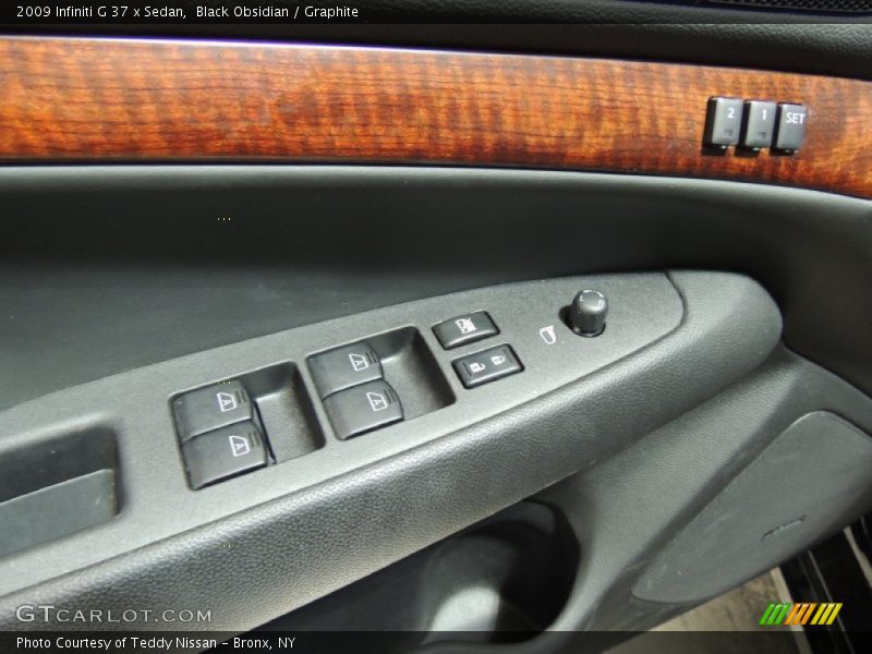 Black Obsidian / Graphite 2009 Infiniti G 37 x Sedan