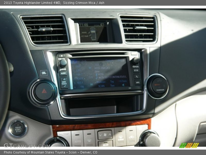 Sizzling Crimson Mica / Ash 2013 Toyota Highlander Limited 4WD