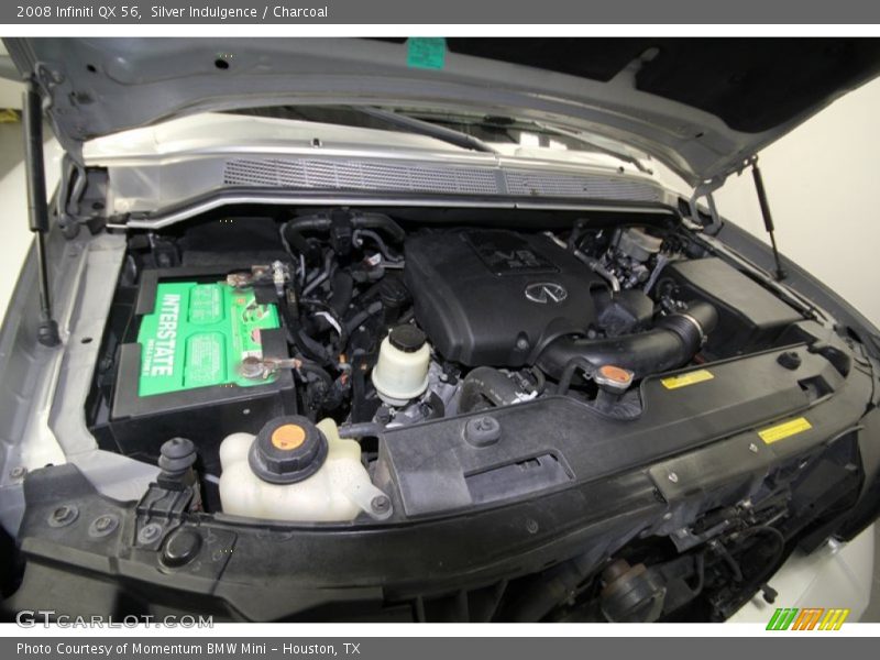 Silver Indulgence / Charcoal 2008 Infiniti QX 56