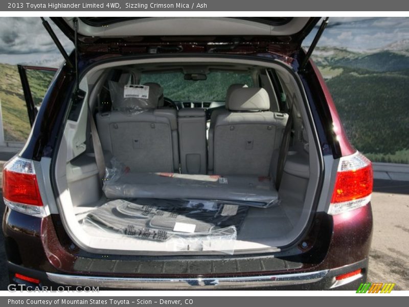Sizzling Crimson Mica / Ash 2013 Toyota Highlander Limited 4WD