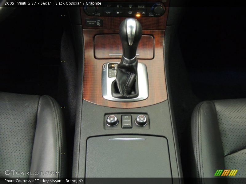 Black Obsidian / Graphite 2009 Infiniti G 37 x Sedan