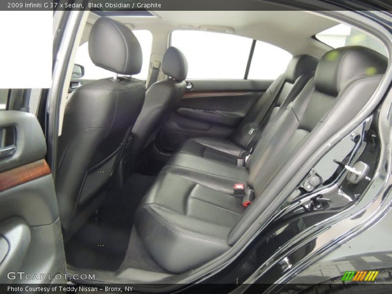 Black Obsidian / Graphite 2009 Infiniti G 37 x Sedan