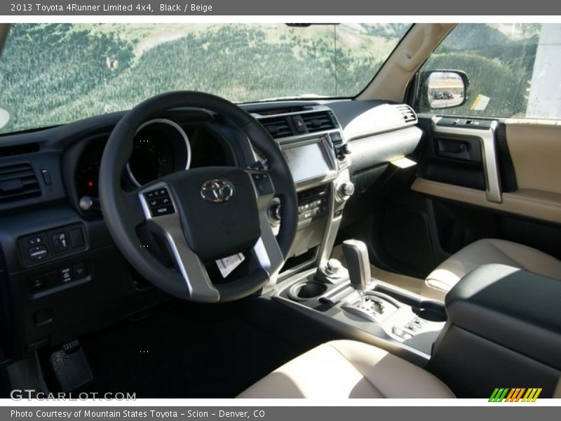 Black / Beige 2013 Toyota 4Runner Limited 4x4