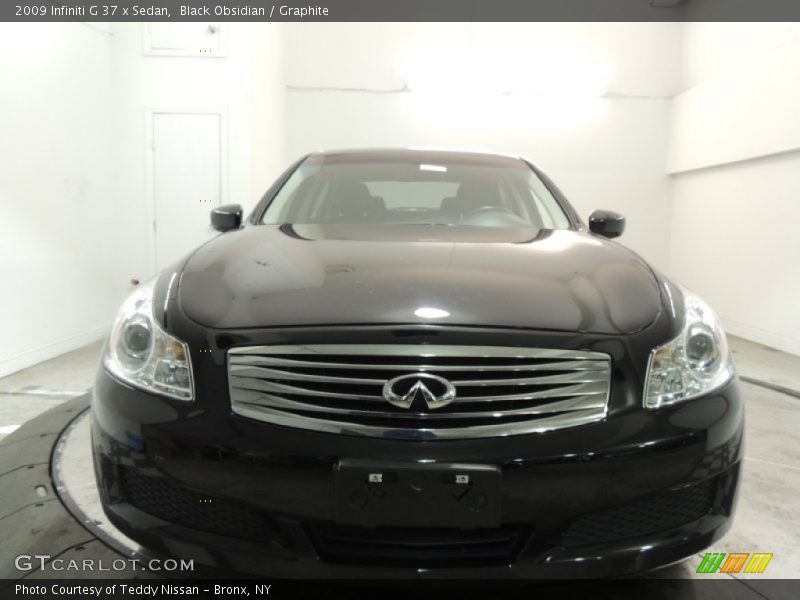 Black Obsidian / Graphite 2009 Infiniti G 37 x Sedan
