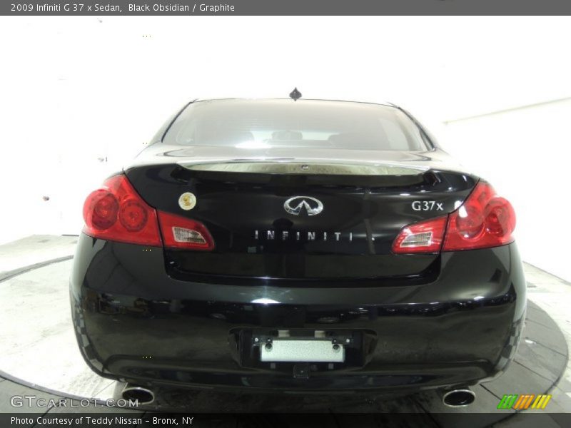 Black Obsidian / Graphite 2009 Infiniti G 37 x Sedan