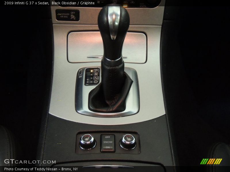 Black Obsidian / Graphite 2009 Infiniti G 37 x Sedan