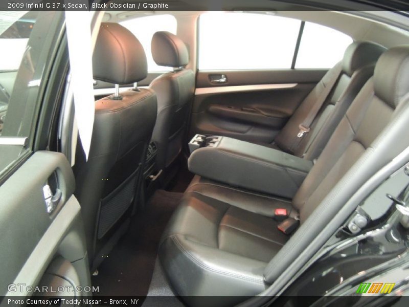 Black Obsidian / Graphite 2009 Infiniti G 37 x Sedan