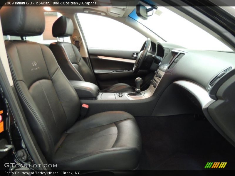 Black Obsidian / Graphite 2009 Infiniti G 37 x Sedan