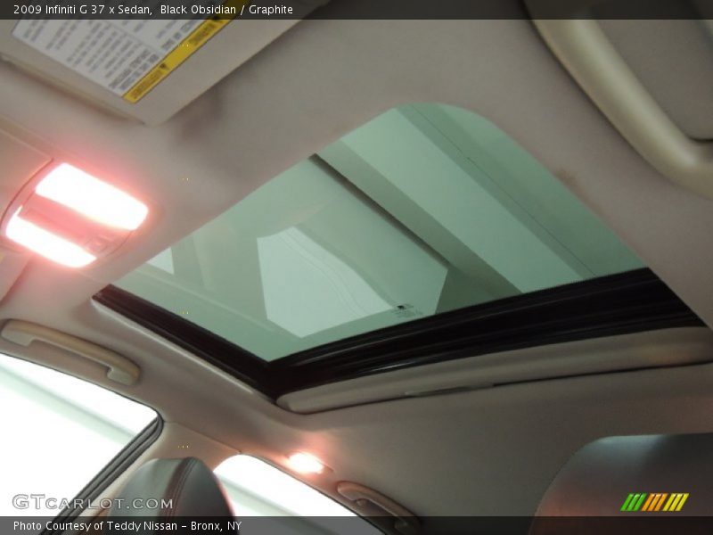 Black Obsidian / Graphite 2009 Infiniti G 37 x Sedan