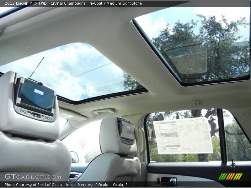 Crystal Champagne Tri-Coat / Medium Light Stone 2013 Lincoln MKX FWD