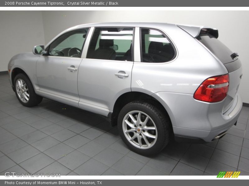 Crystal Silver Metallic / Black 2008 Porsche Cayenne Tiptronic
