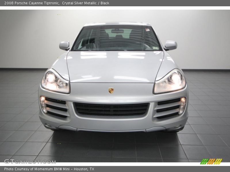 Crystal Silver Metallic / Black 2008 Porsche Cayenne Tiptronic