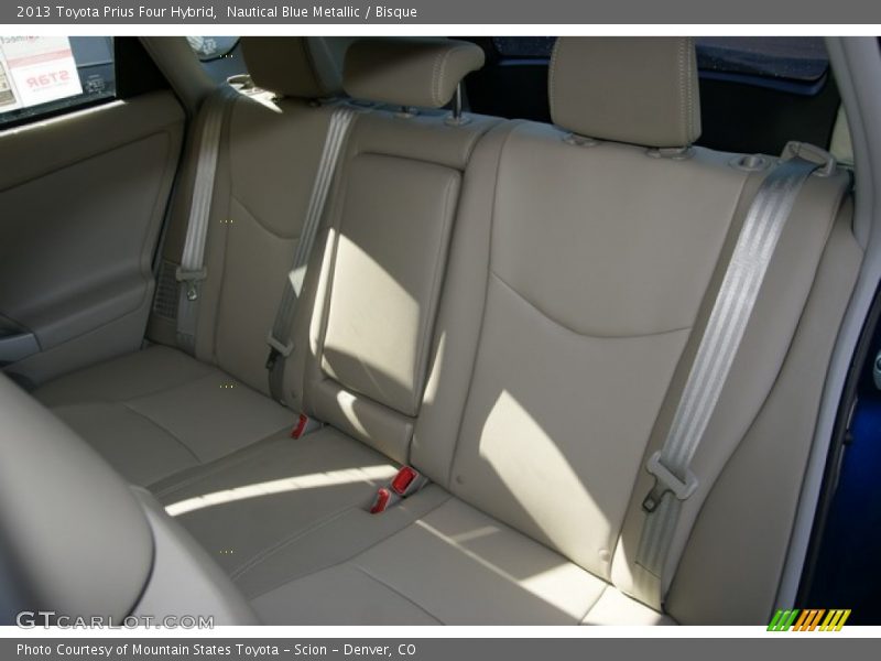 Nautical Blue Metallic / Bisque 2013 Toyota Prius Four Hybrid