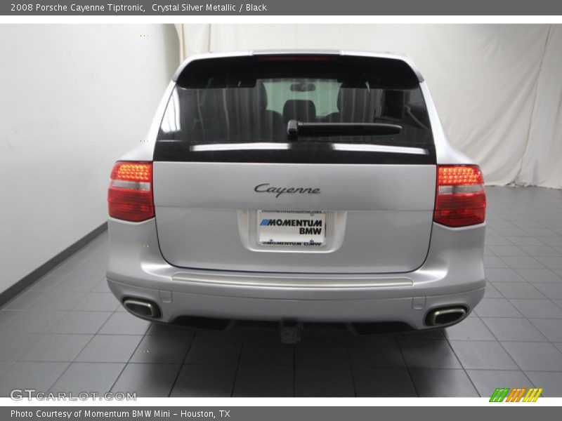 Crystal Silver Metallic / Black 2008 Porsche Cayenne Tiptronic