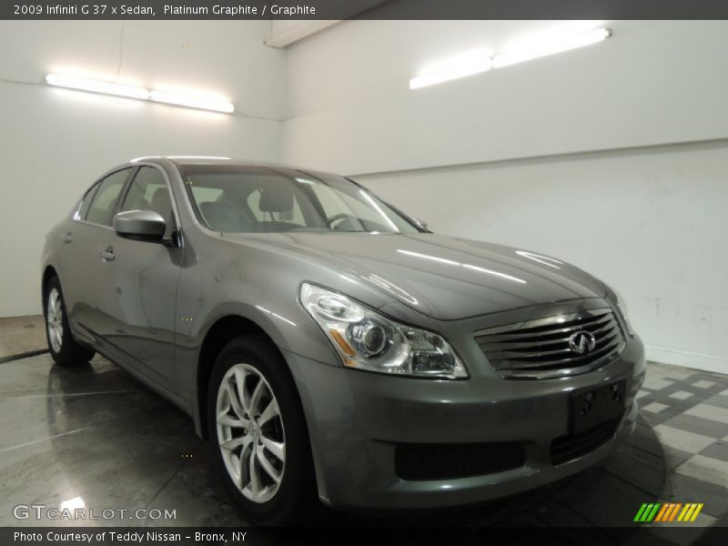 Platinum Graphite / Graphite 2009 Infiniti G 37 x Sedan