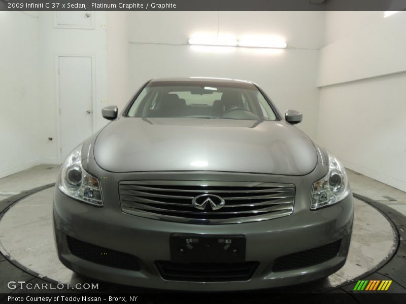 Platinum Graphite / Graphite 2009 Infiniti G 37 x Sedan