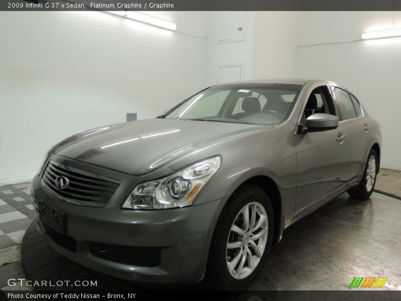 Platinum Graphite / Graphite 2009 Infiniti G 37 x Sedan