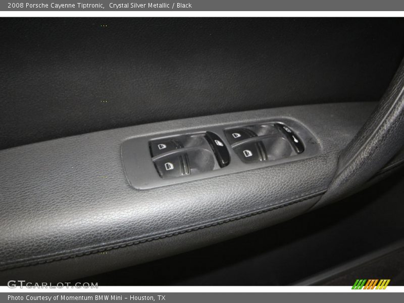 Crystal Silver Metallic / Black 2008 Porsche Cayenne Tiptronic
