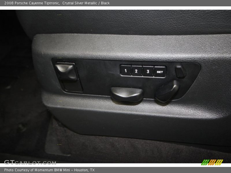 Crystal Silver Metallic / Black 2008 Porsche Cayenne Tiptronic