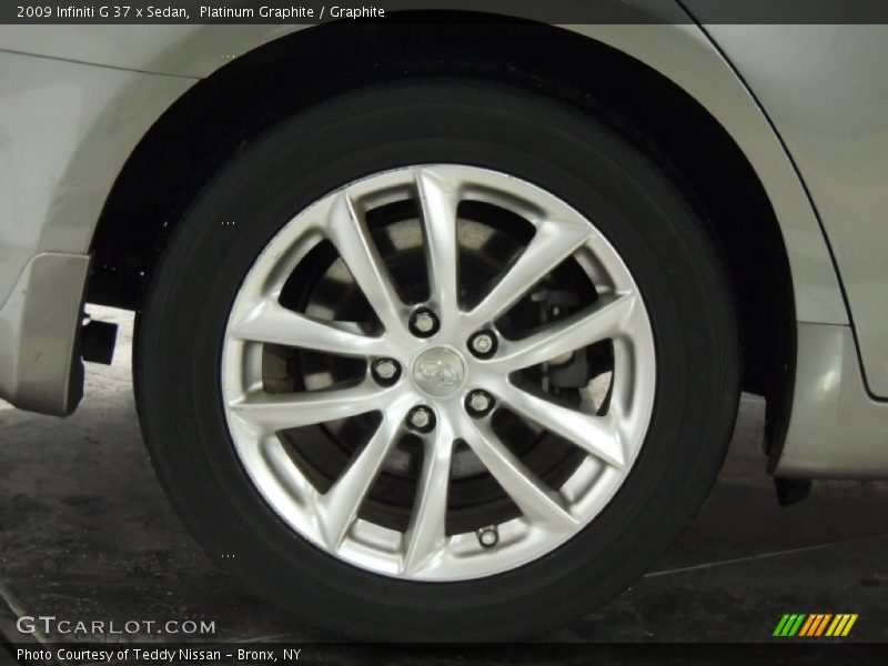  2009 G 37 x Sedan Wheel