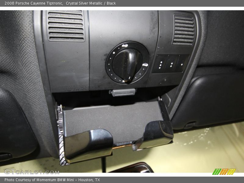 Crystal Silver Metallic / Black 2008 Porsche Cayenne Tiptronic