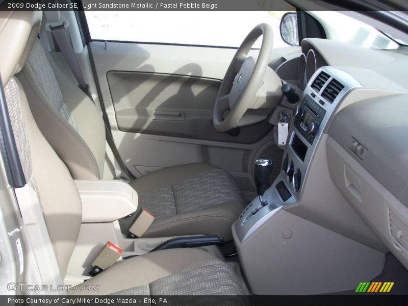Light Sandstone Metallic / Pastel Pebble Beige 2009 Dodge Caliber SE