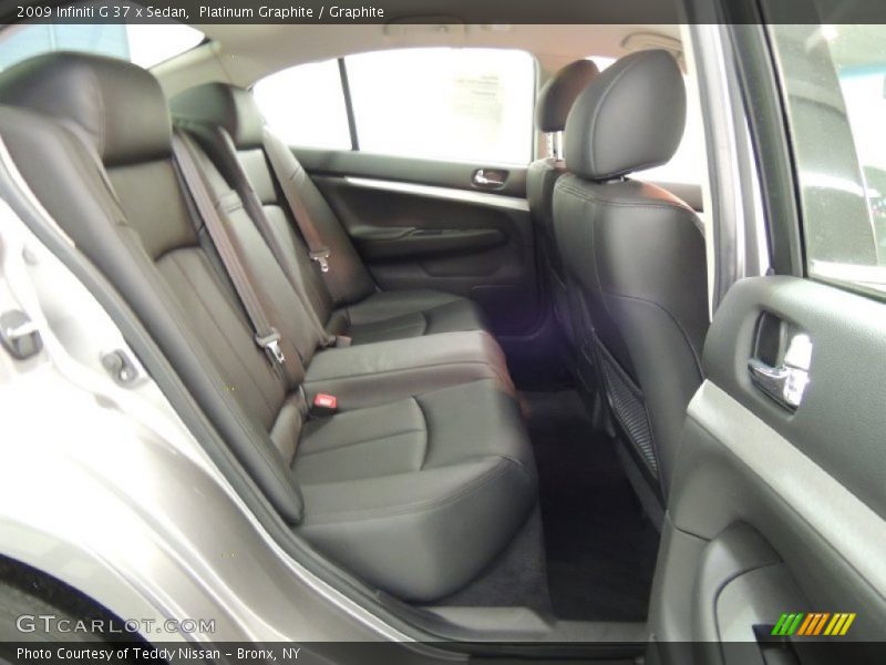 Platinum Graphite / Graphite 2009 Infiniti G 37 x Sedan