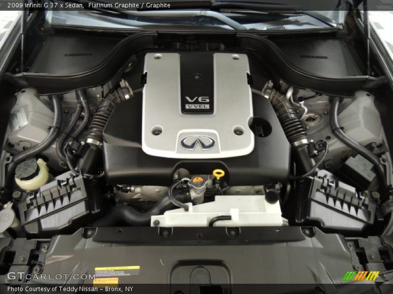  2009 G 37 x Sedan Engine - 3.7 Liter DOHC 24-Valve VVEL V6