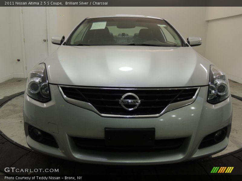 Brilliant Silver / Charcoal 2011 Nissan Altima 2.5 S Coupe