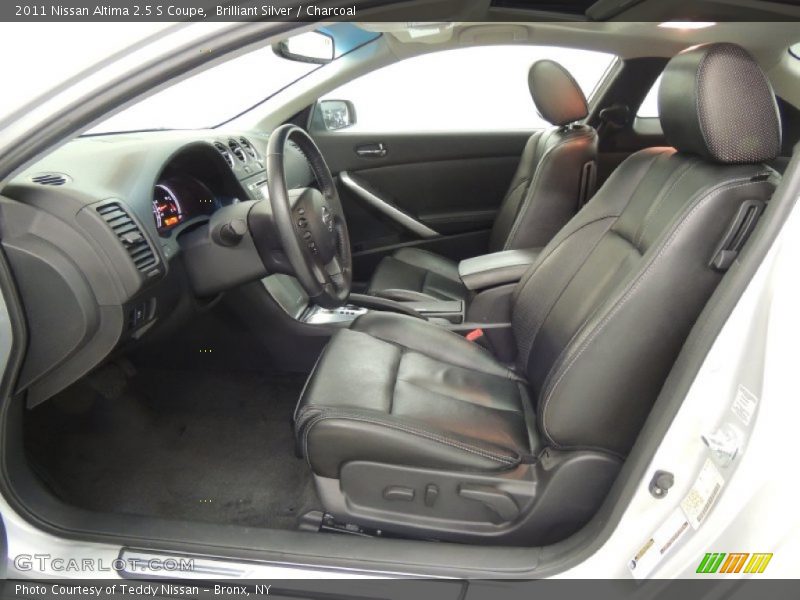 Front Seat of 2011 Altima 2.5 S Coupe