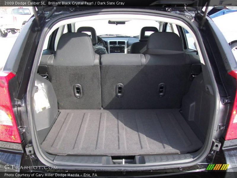 Brilliant Black Crystal Pearl / Dark Slate Gray 2009 Dodge Caliber SE