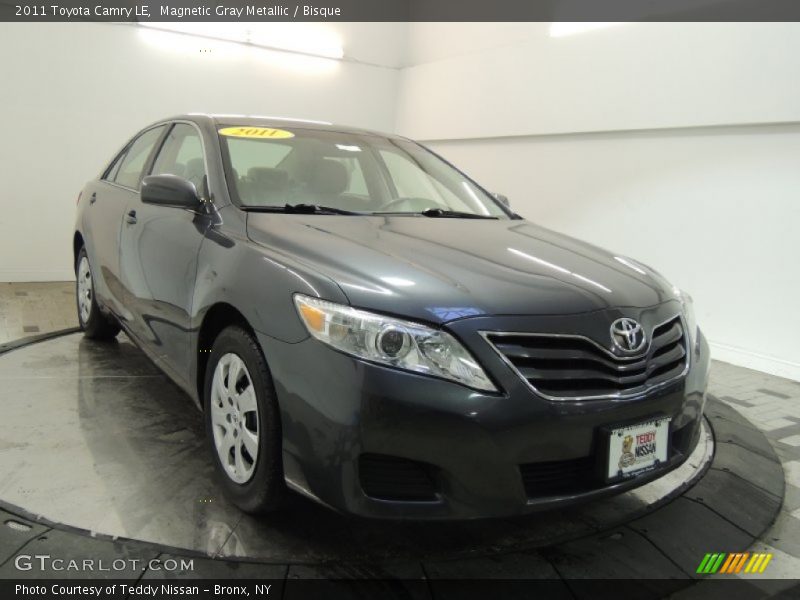 Magnetic Gray Metallic / Bisque 2011 Toyota Camry LE