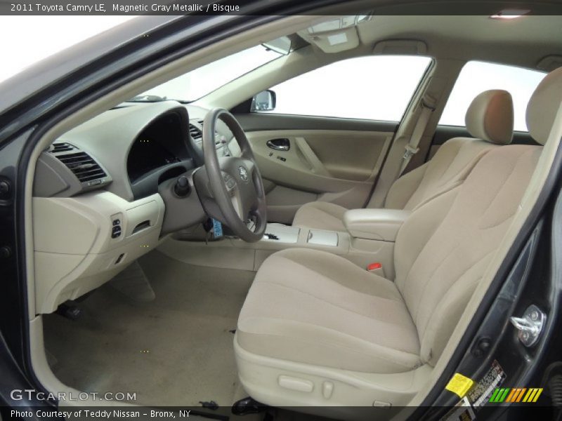 Magnetic Gray Metallic / Bisque 2011 Toyota Camry LE