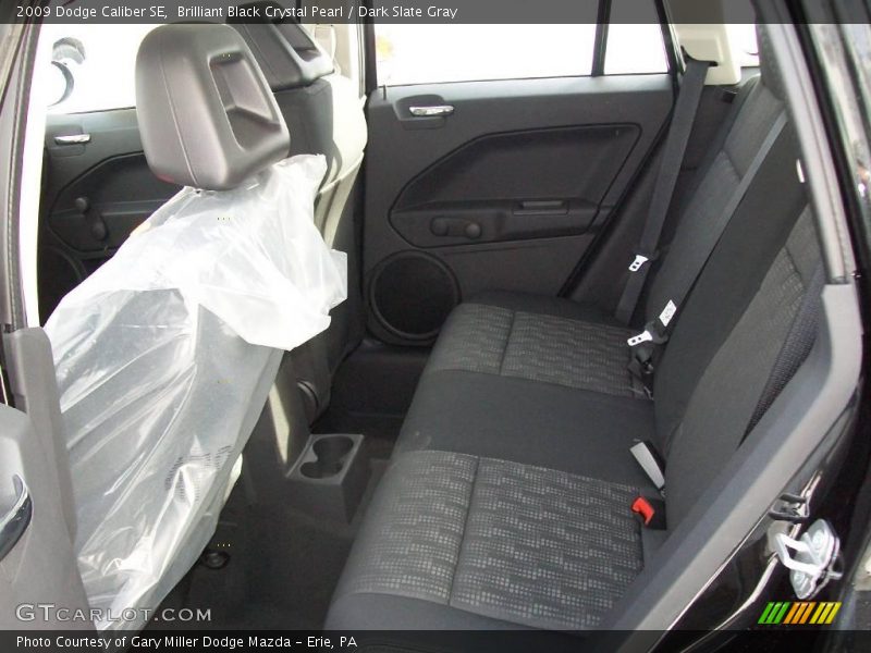 Brilliant Black Crystal Pearl / Dark Slate Gray 2009 Dodge Caliber SE