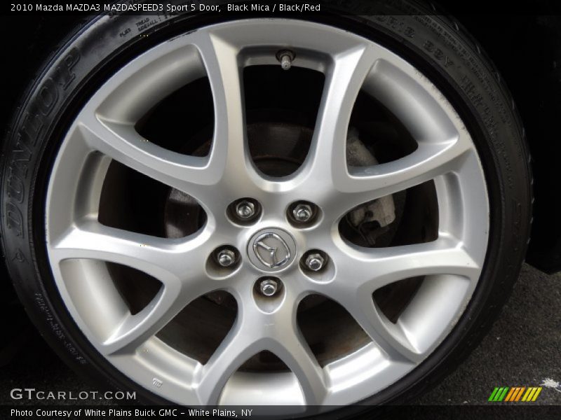 Black Mica / Black/Red 2010 Mazda MAZDA3 MAZDASPEED3 Sport 5 Door