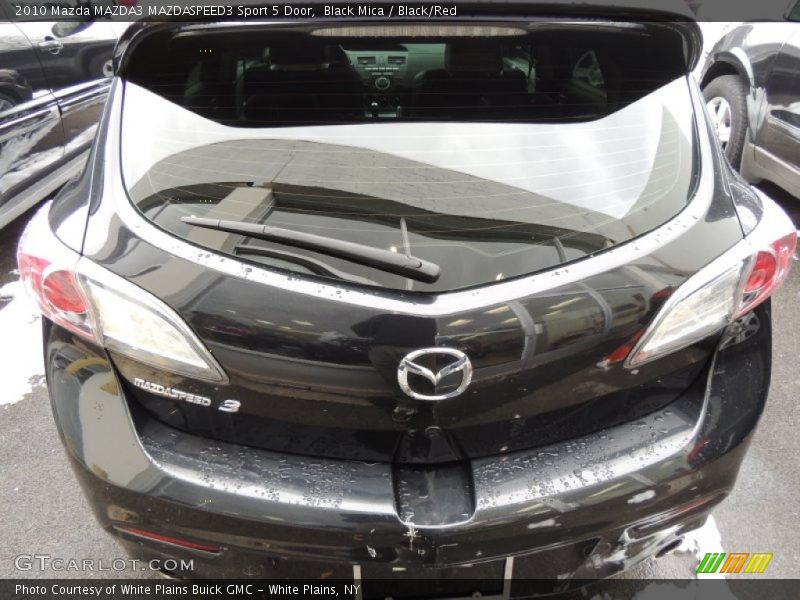 Black Mica / Black/Red 2010 Mazda MAZDA3 MAZDASPEED3 Sport 5 Door